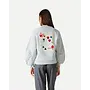 Niya Heart Sweater Grey Melee