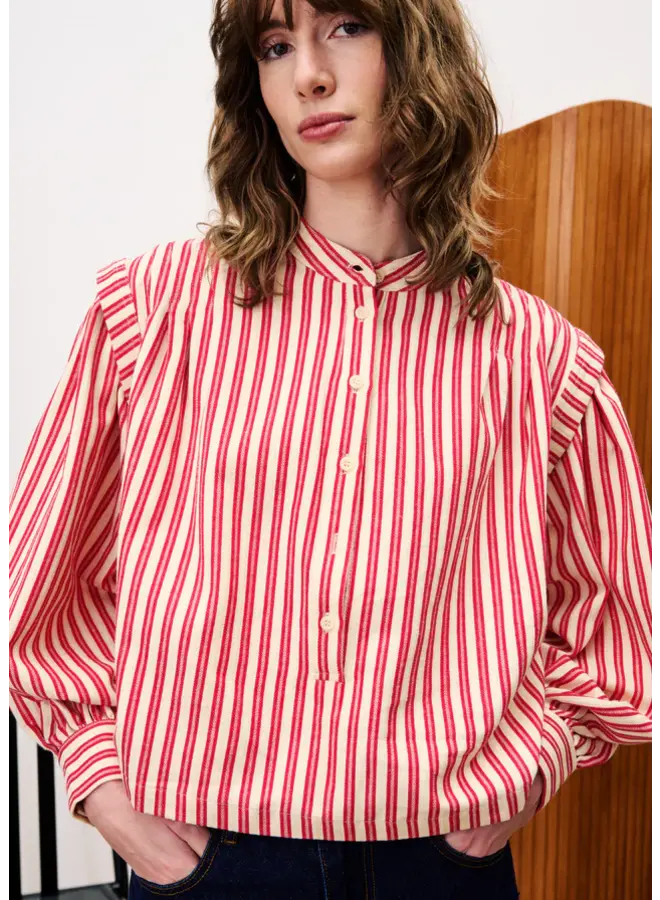 Blouse Choupette Rouge