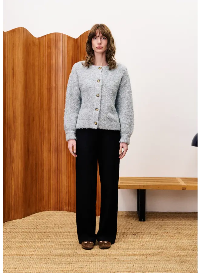 Cardigan Selkirk Gris