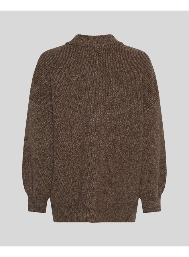 Mschlissi Knit Jacket Slate Black