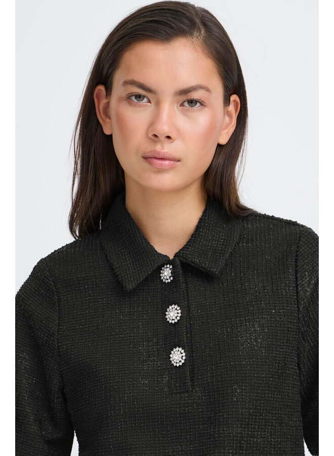 Ihkate  Gleam Shirt Black
