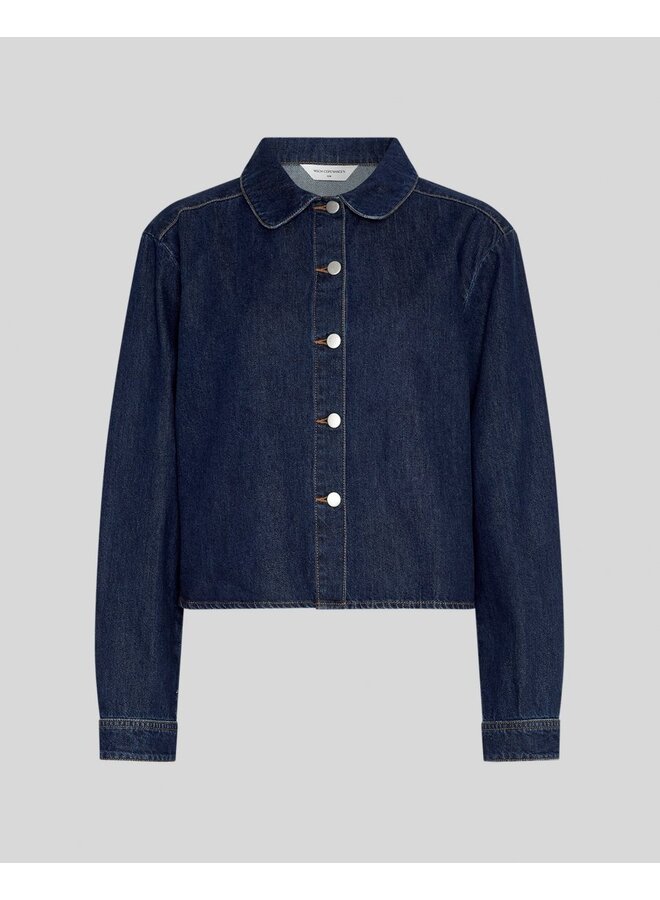 Mschadna Alena Shirt Dark Blue Wash