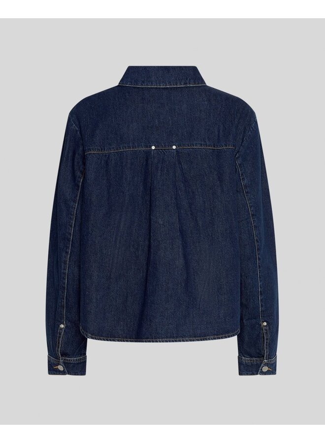 Mschadna Alena Shirt Dark Blue Wash