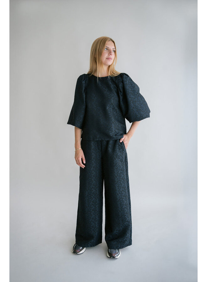 Sam Pants Navy Flower