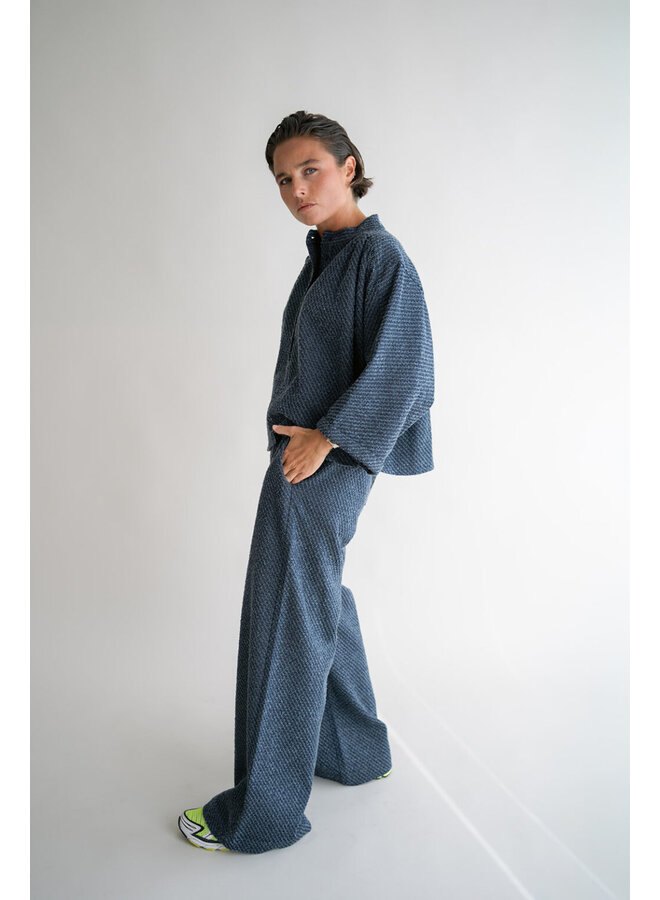 Sam Pants Navy Tweed