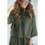 Maya Blouse Solid Green