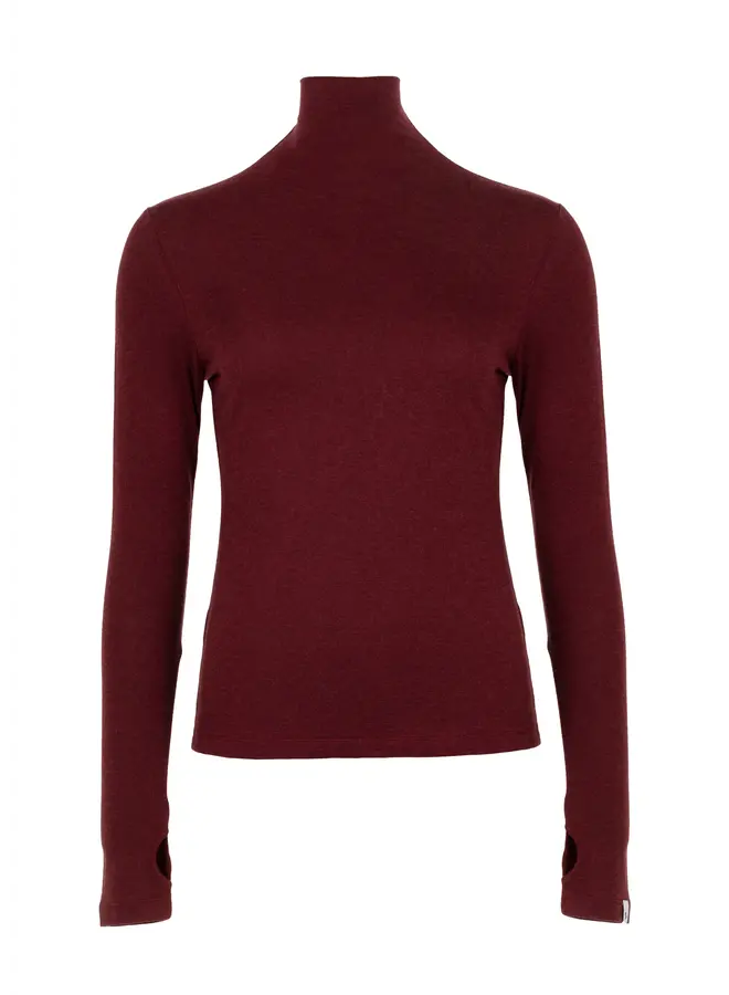 Selma Top Burgundy