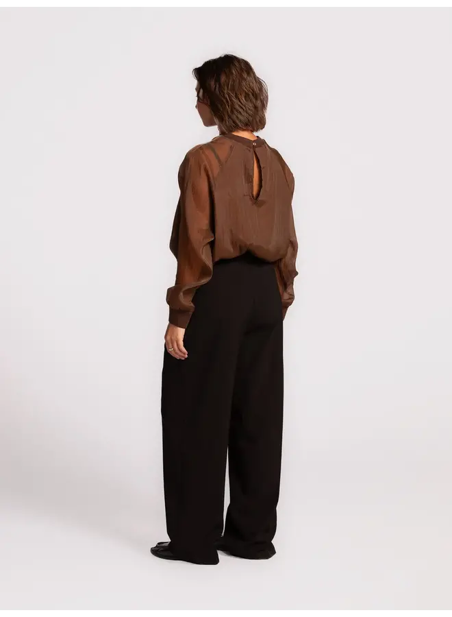 Organza Longsleeve Brown