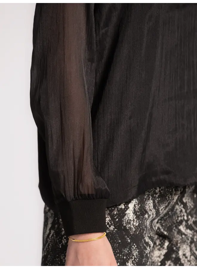 Organza Longsleeve Black