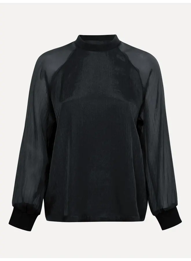 Organza Longsleeve Black