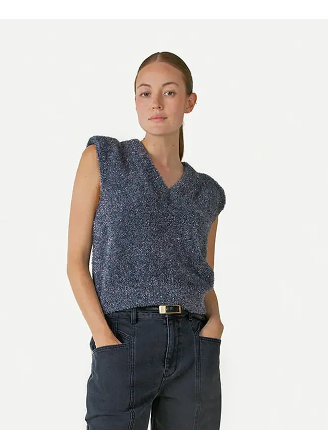 Noë Knitted Pull Dark Grey