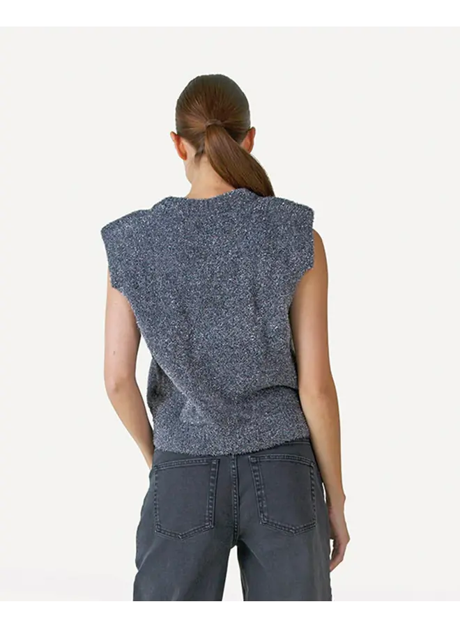 Noë Knitted Pull Dark Grey