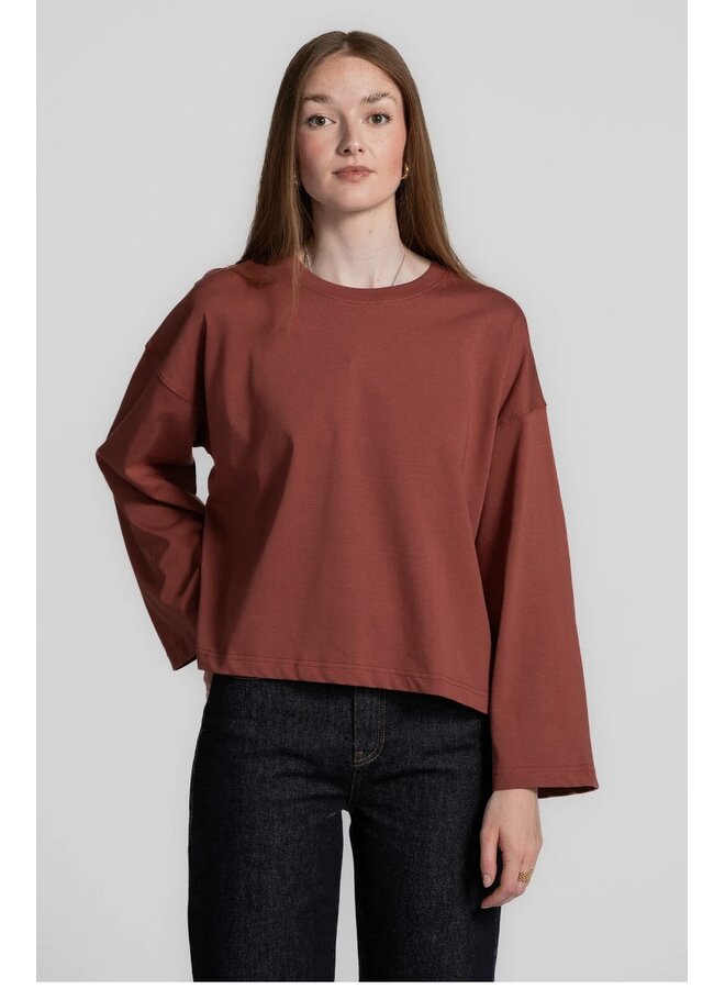 Aline T-shirt Bordeaux