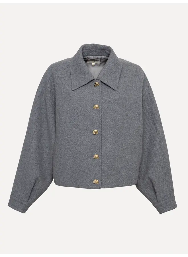 Manon Jacket Grey Melange