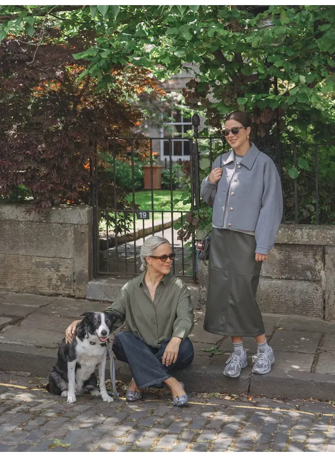 Manon Jacket Grey Melange