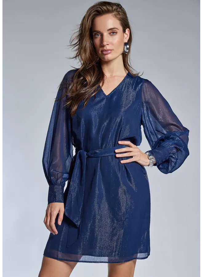Dion Dress Deep Blue