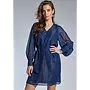 Dion Dress Deep Blue