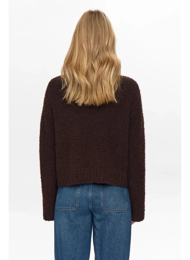 Nuwilla Cropped Pullover Black Coffee