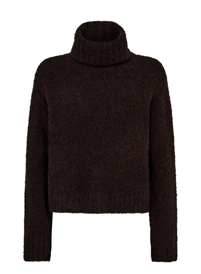 Nuwilla Cropped Pullover Black Coffee