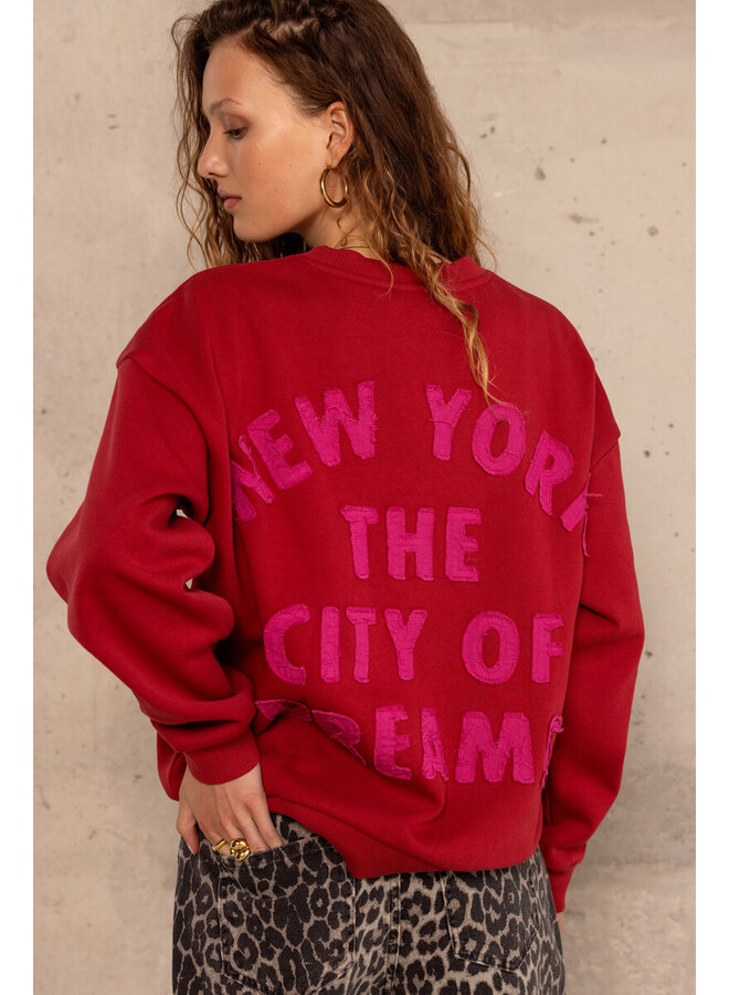City Sweater Red