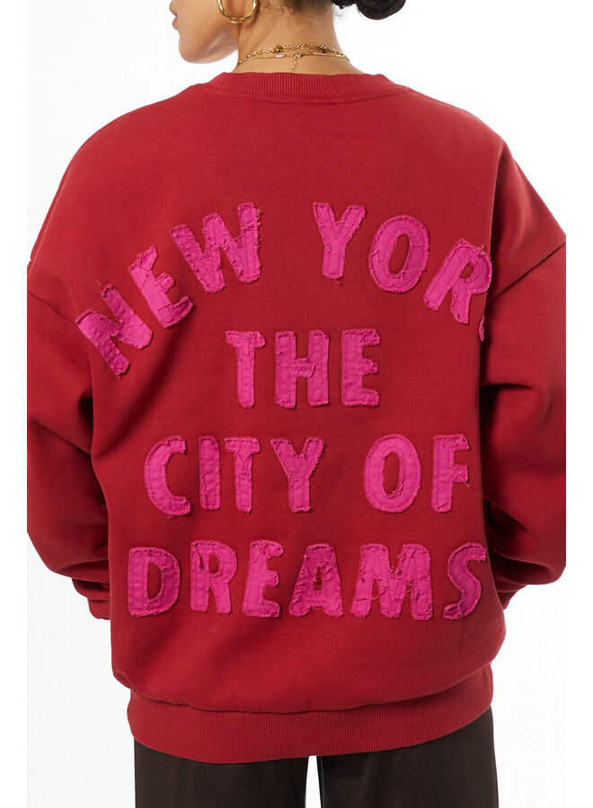 City Sweater Red
