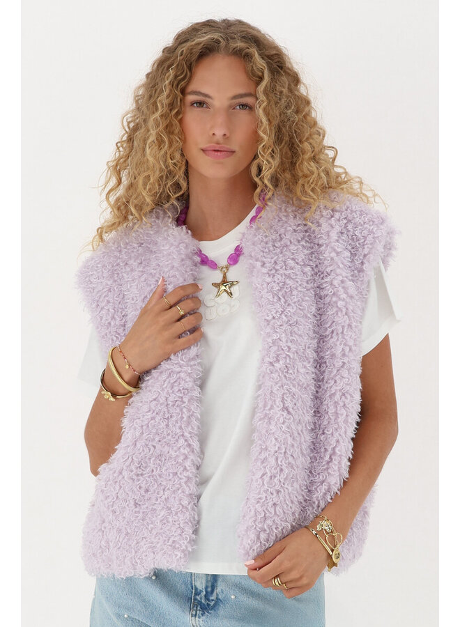 Lilac Gilet