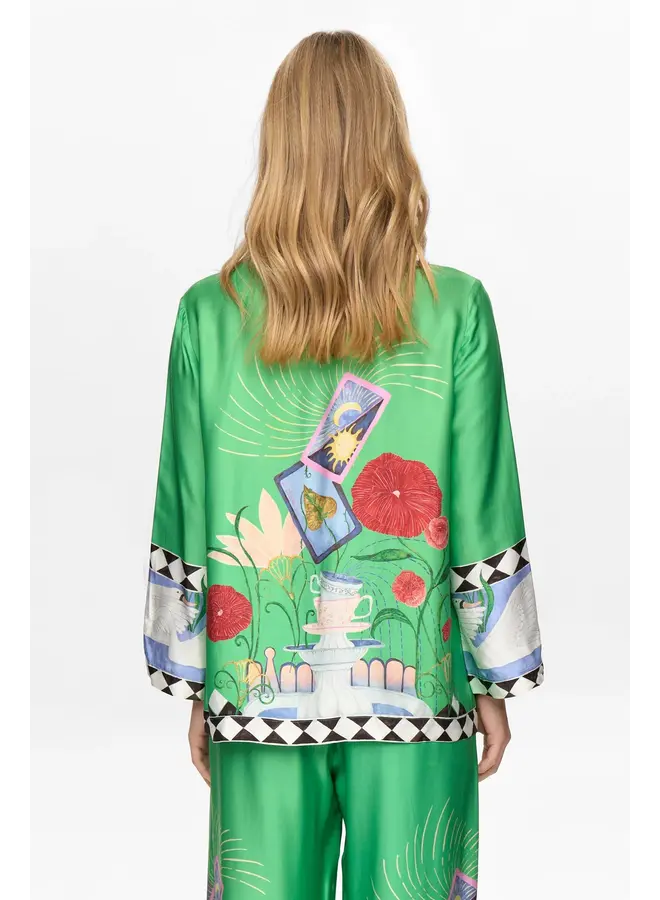 Nuadelina Shirt Vibrant Green