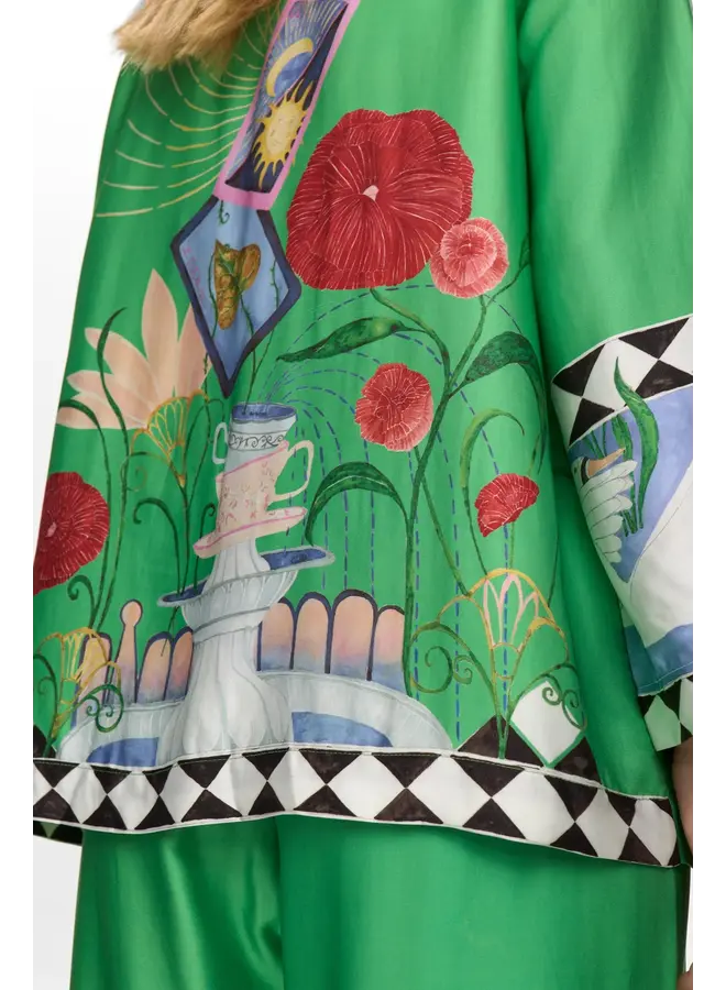 Nuadelina Shirt Vibrant Green