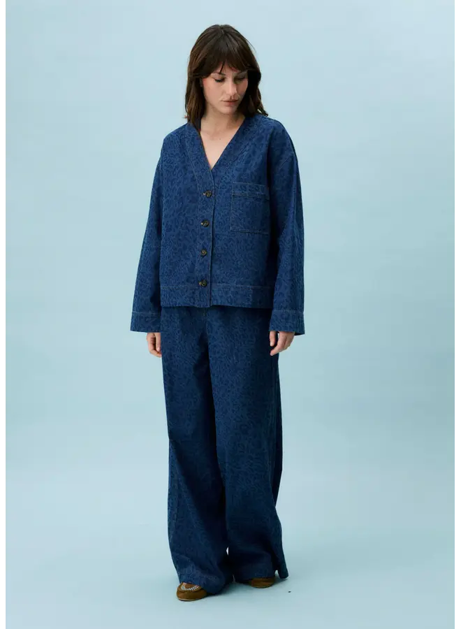 Brunelle Vest Blue Jean