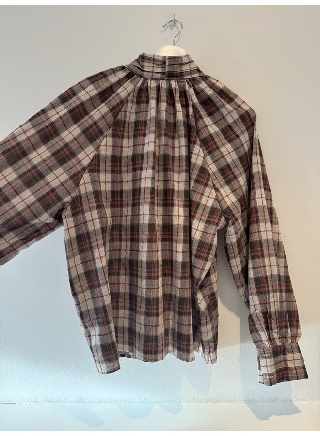 Blanche Blouse Check