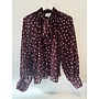 Nina Blouse  Wine Bordeaux