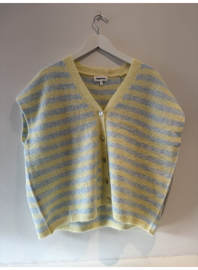 Axelle Vest Yellow Blue