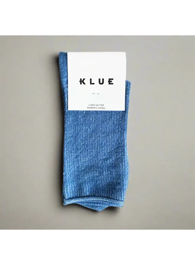 Klue Socks Mineral Blue Glitter