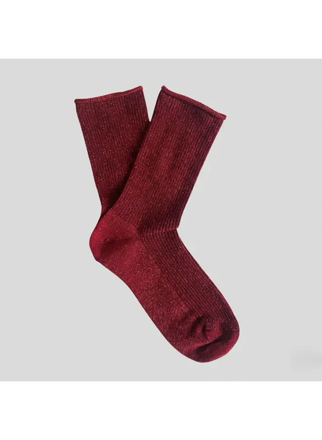 Klue Socks Cherry Glitter