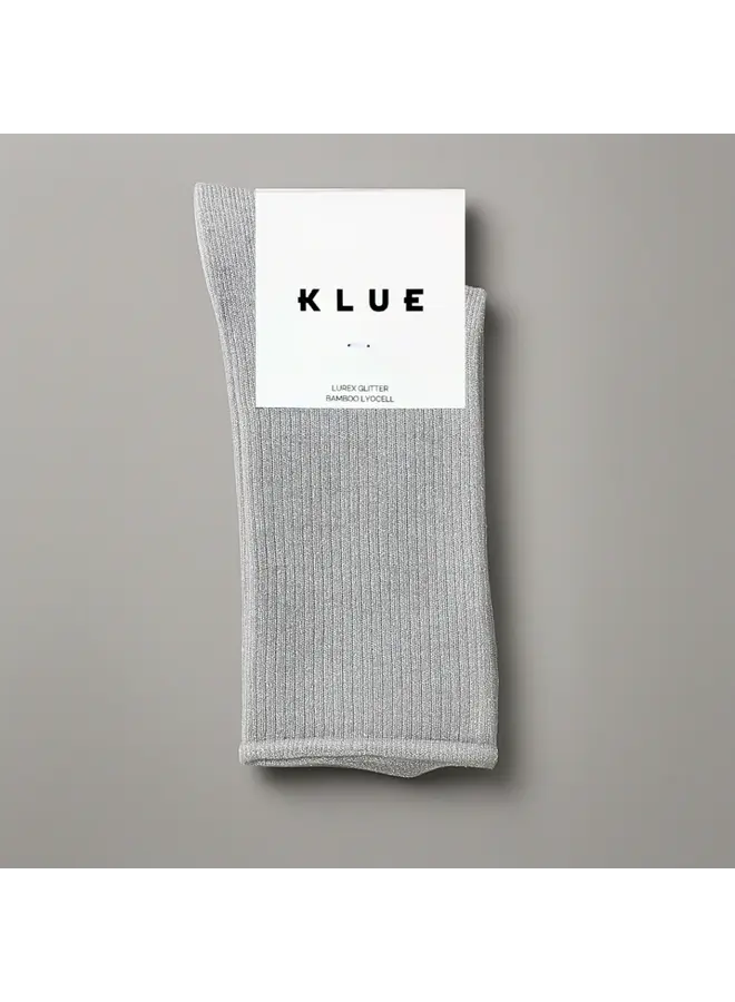 Klue Socks Light Grey Glitter