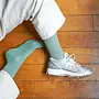 Klue Socks Mint Green Glitter