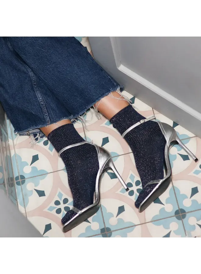 Klue Socks Blue Glitter