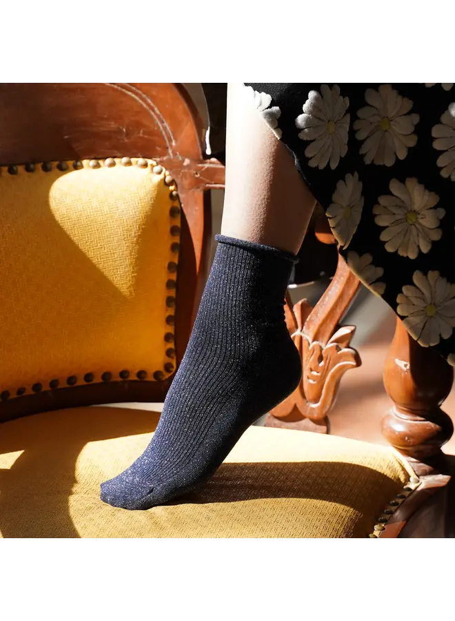 Klue Socks Blue Glitter