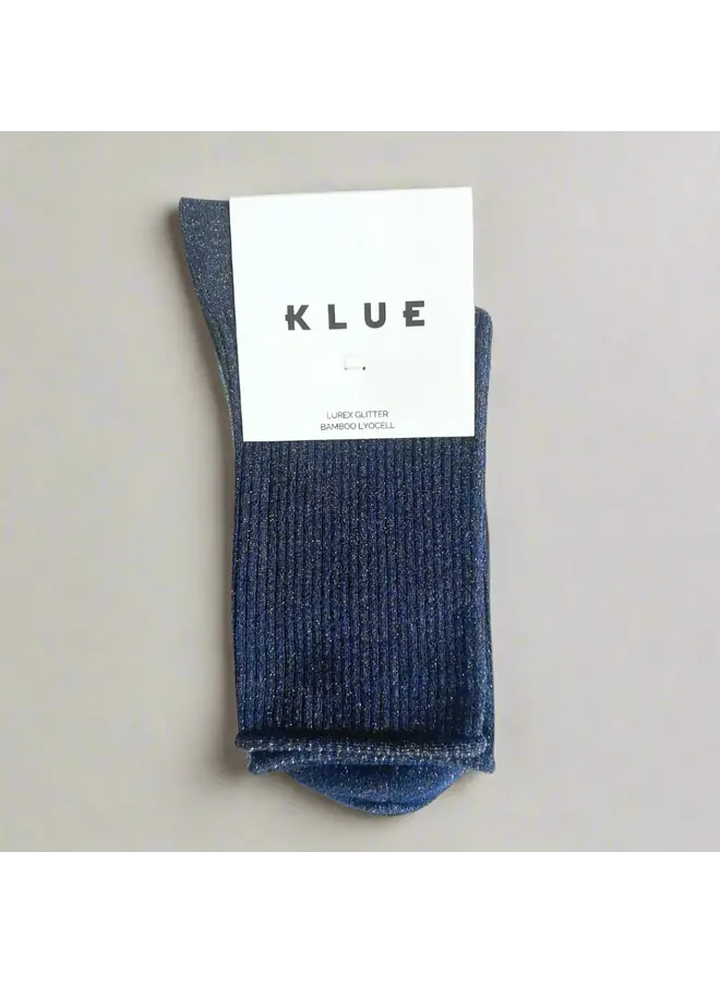 Klue Socks Blue Glitter