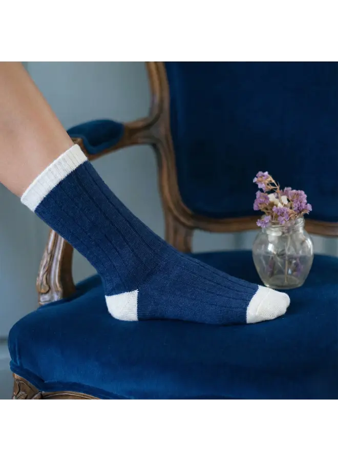 Klue Socks Merino Wool Navy White