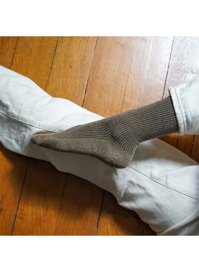 Klue Socks Caramel Glitter