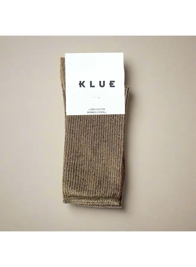 Klue Socks Caramel Glitter