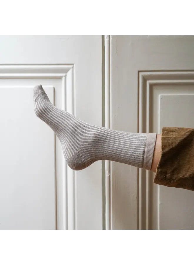 Klue Socks Stripes Moonlight Glitter