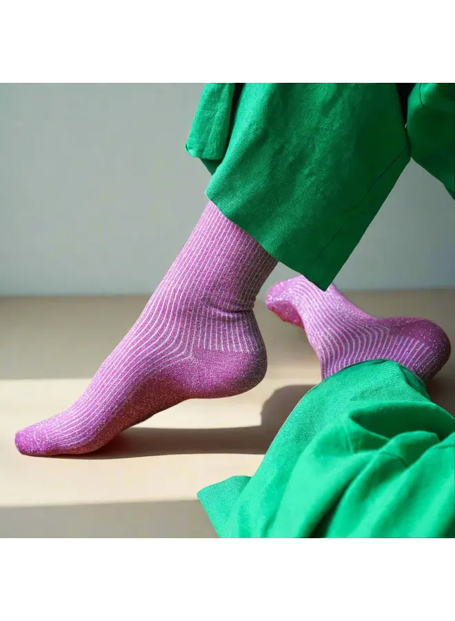Klue Socks Candy Pink Fuchsia
