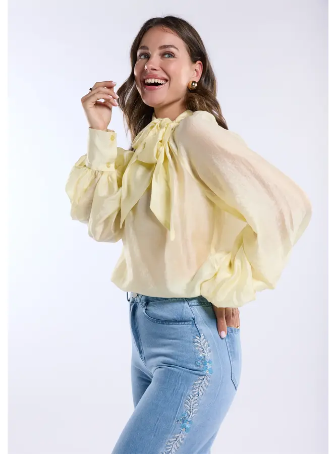 Bambina Blouse Butter Yellow