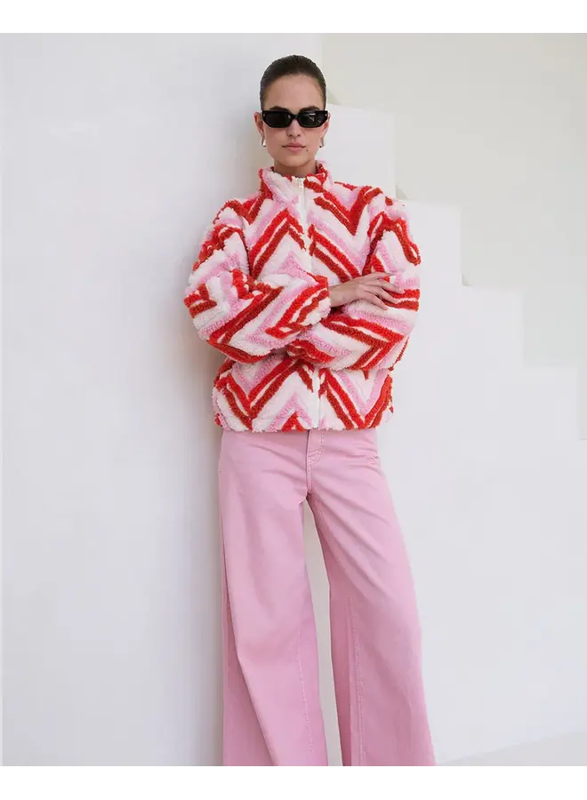 Sara Jacket Bright Herringbone