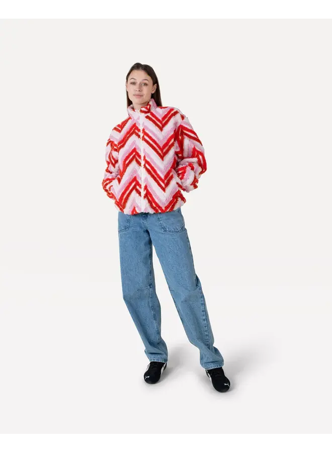 Sara Jacket Bright Herringbone