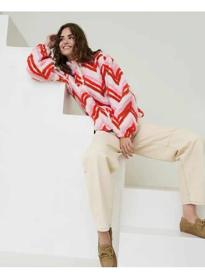 Sara Jacket Bright Herringbone