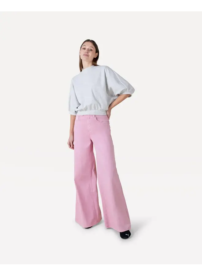 Moore Denim Wide Pink Nectar