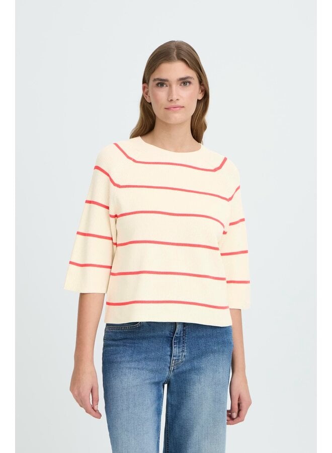 Ihboston Pull Birch Teaberry Stripe